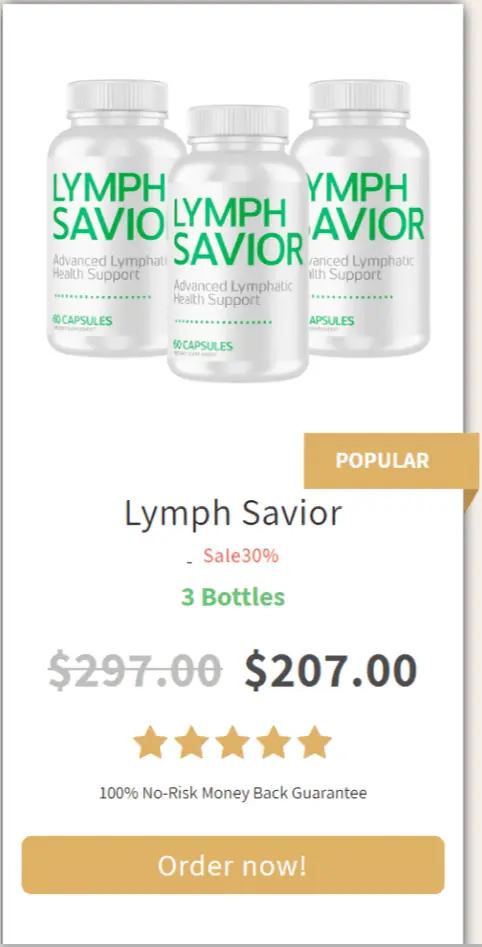 Lymph Savior best offer price